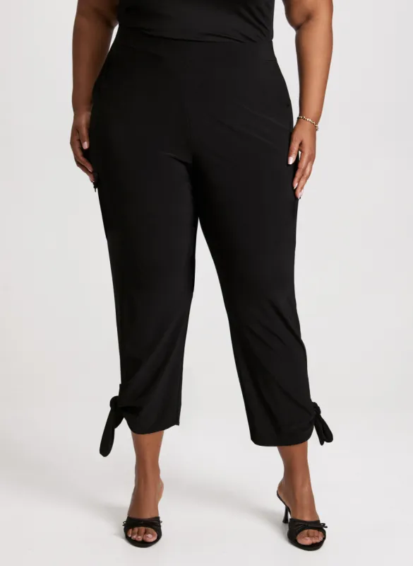 Joseph Ribkoff - Tied Hem Cargo Pants sold by Laura