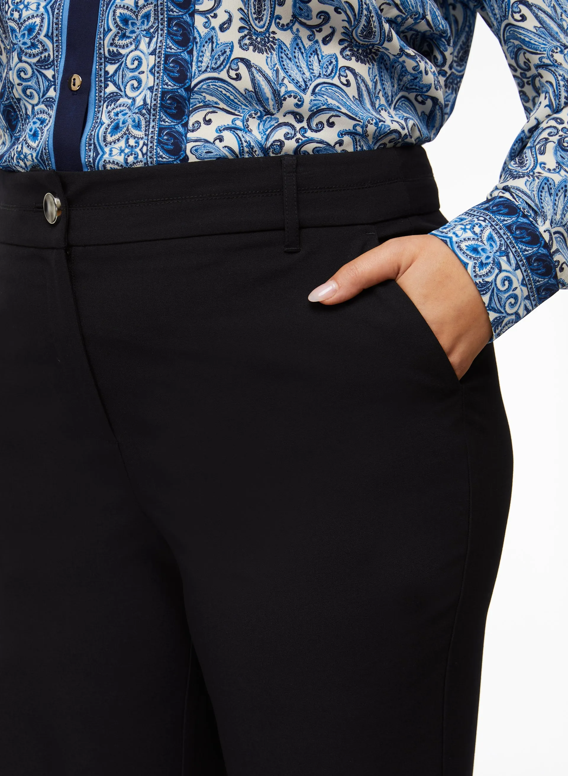 City Fit Bi-Stretch Pants sold by Laura product image thumbnail 2