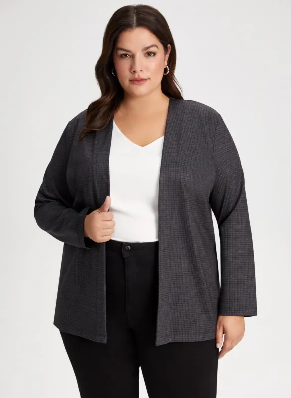 Printed Dropped Shoulder Jacket sold by Laura