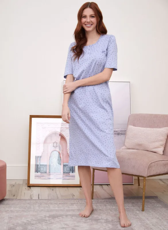 Dot Print Nightgown sold by Laura