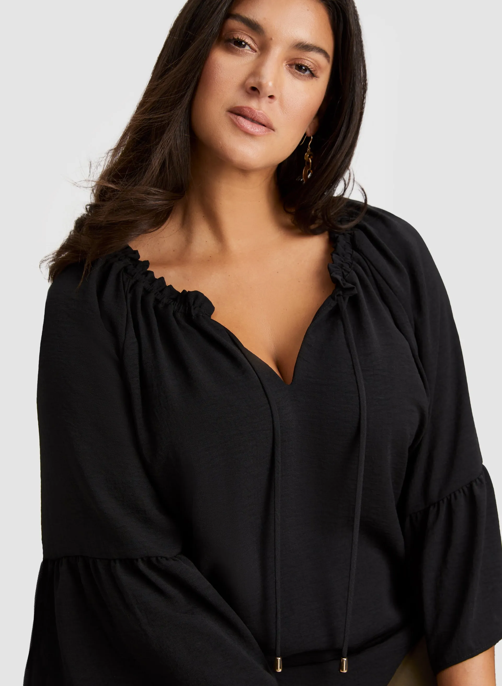 Joseph Ribkoff - V-Neck Blouse sold by Laura product image thumbnail 3