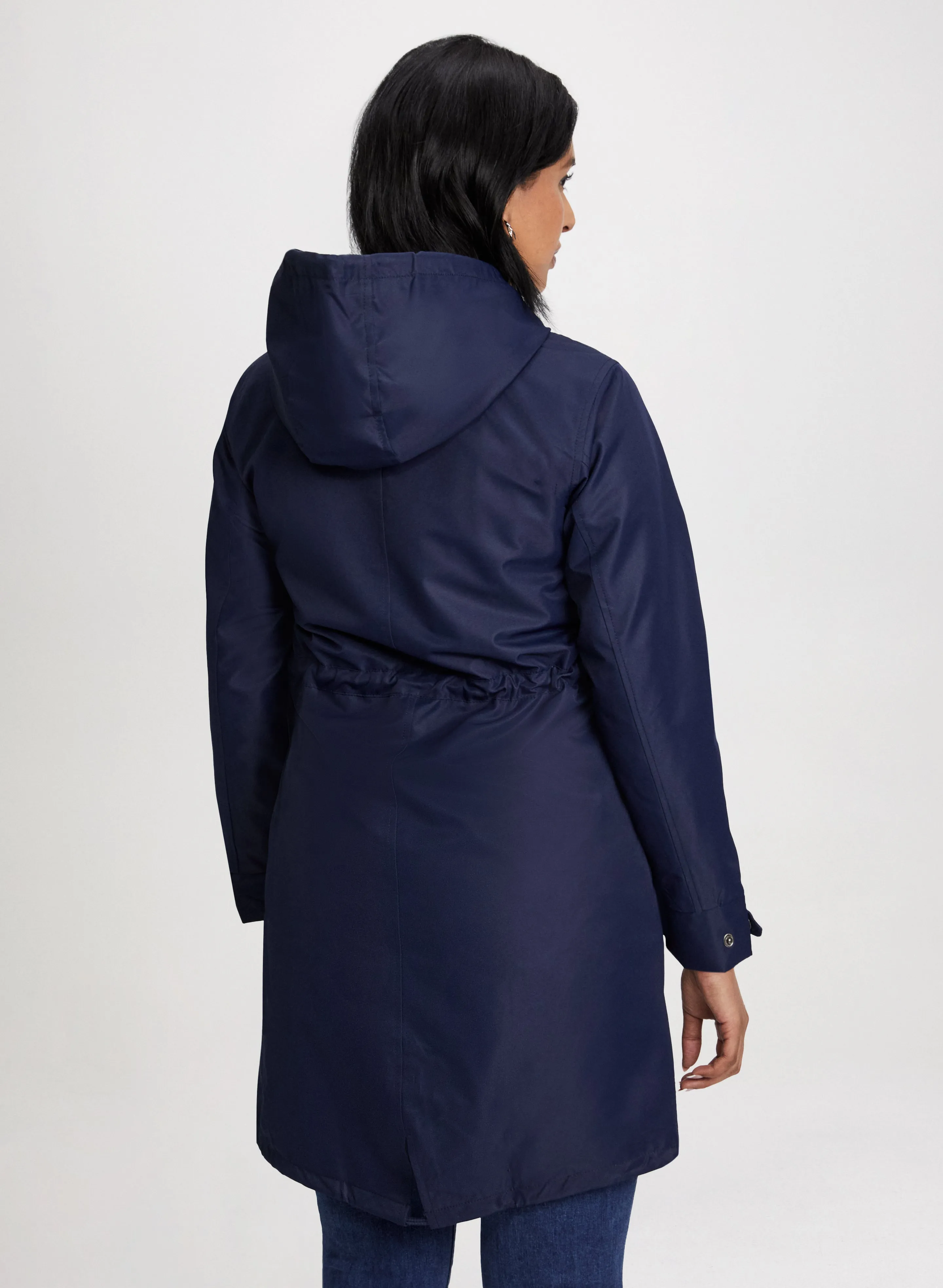 Hooded Utility Rain Jacket sold by Laura product image thumbnail 4