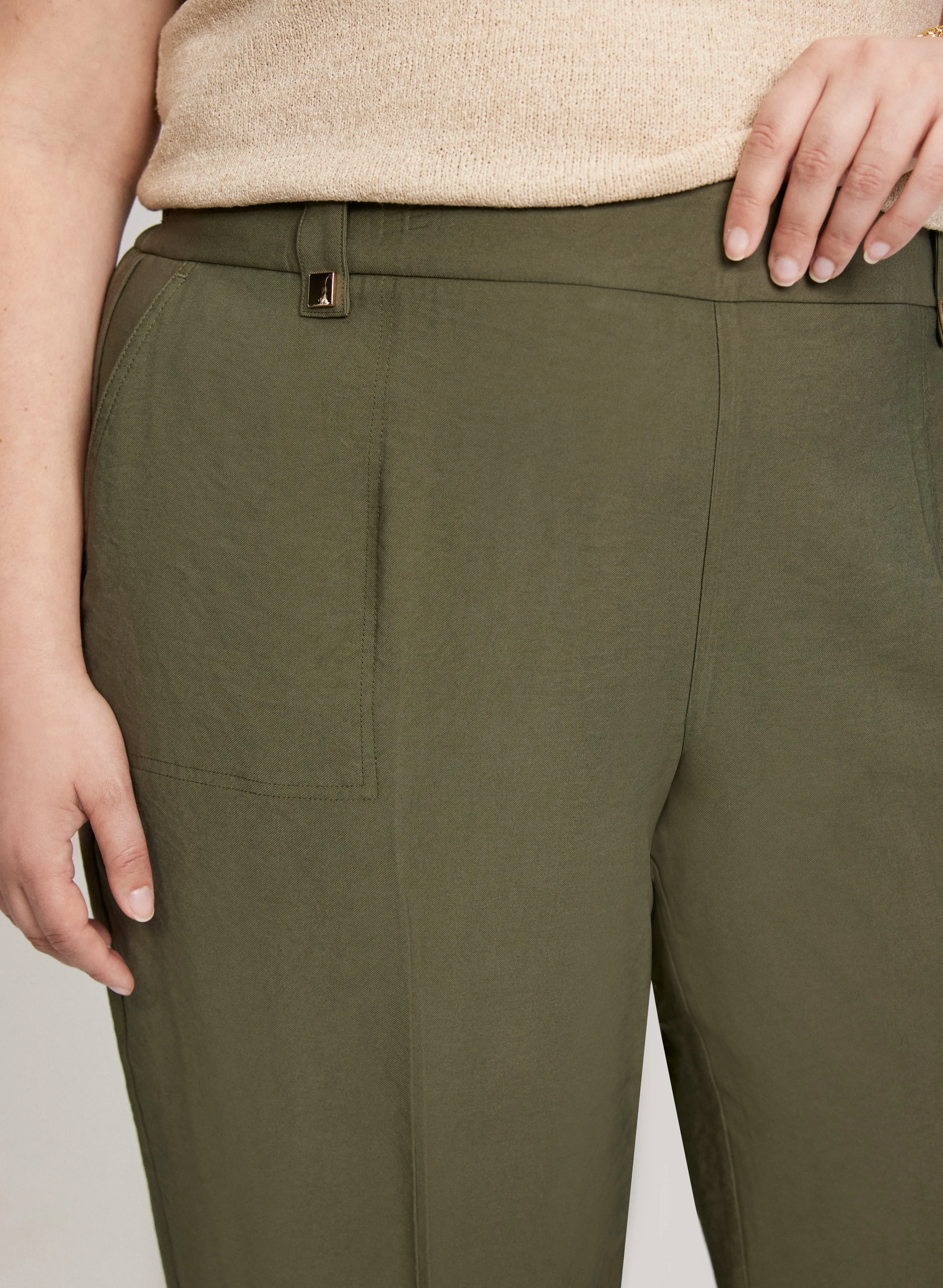 Pull-On Straight Leg Capris sold by Laura product image thumbnail 5