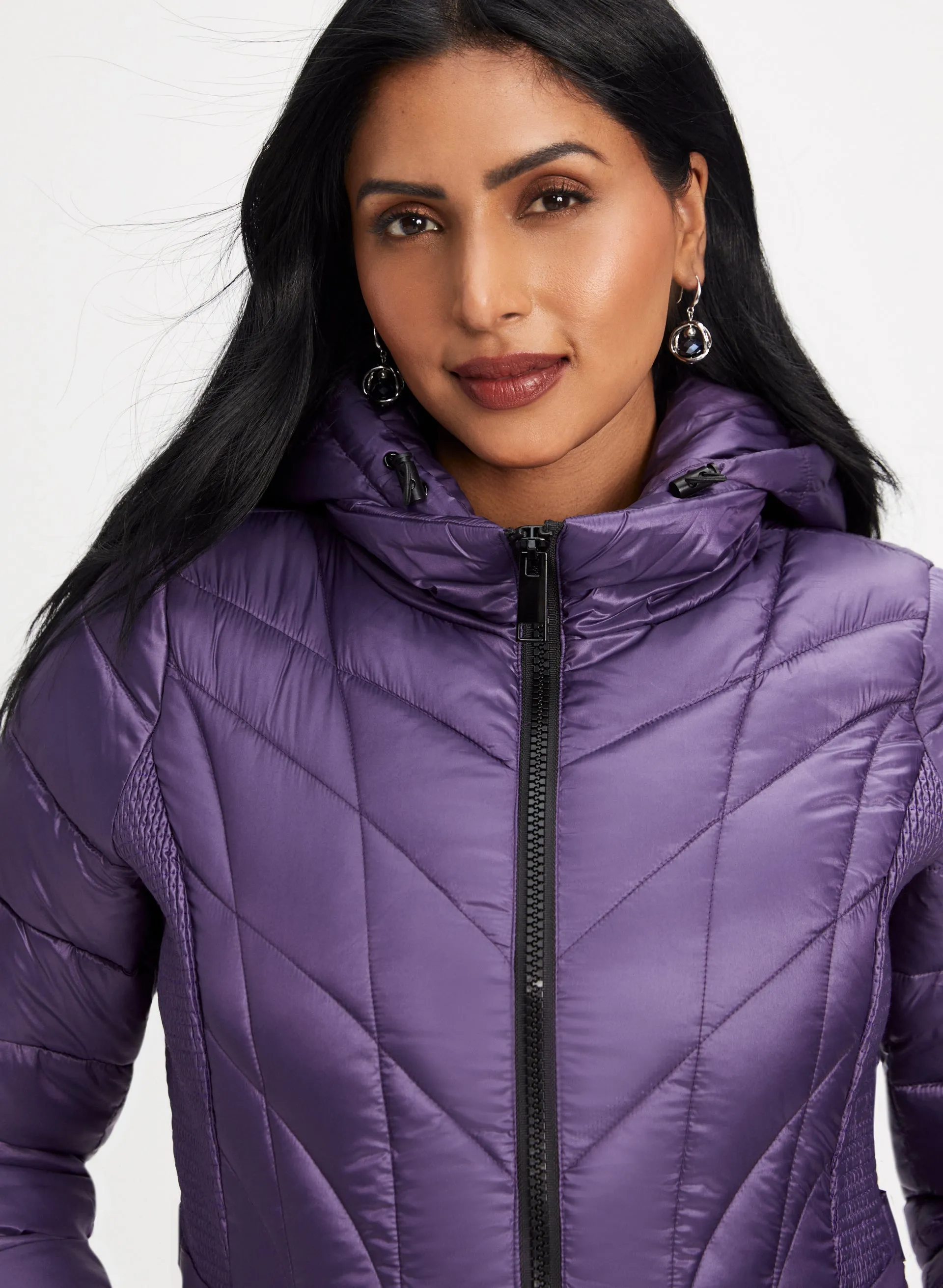 Packable Quilted Vegan Down Coat sold by Laura product image thumbnail 5