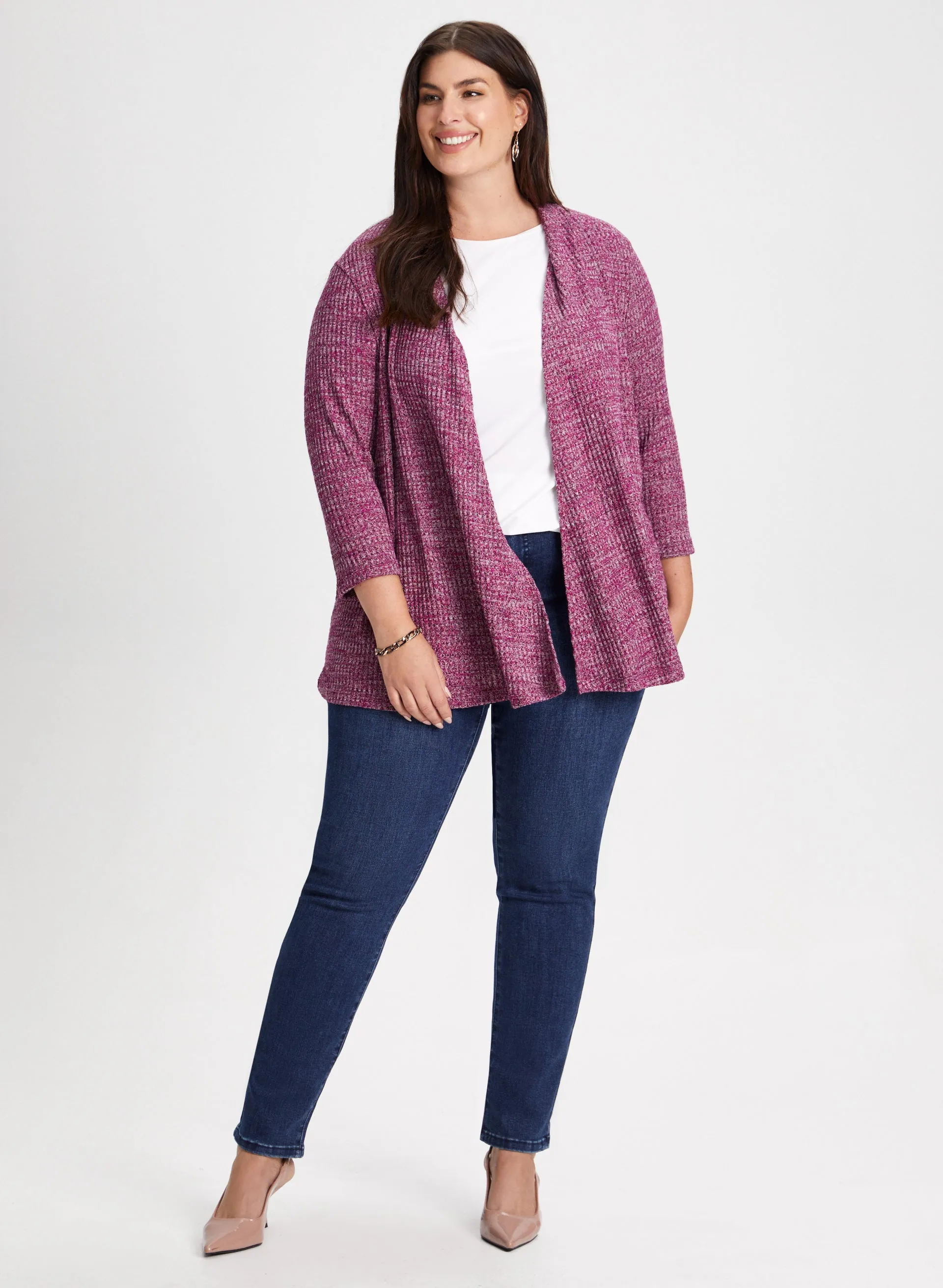 Knit Open Front Top sold by Laura product image thumbnail 4