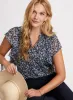 V-Neck Floral Blouse sold by Laura