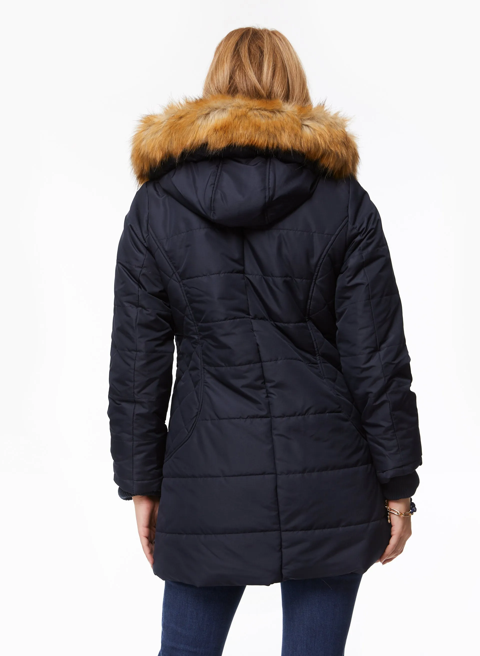Vegan Down Quilted Coat sold by Laura product image thumbnail 2