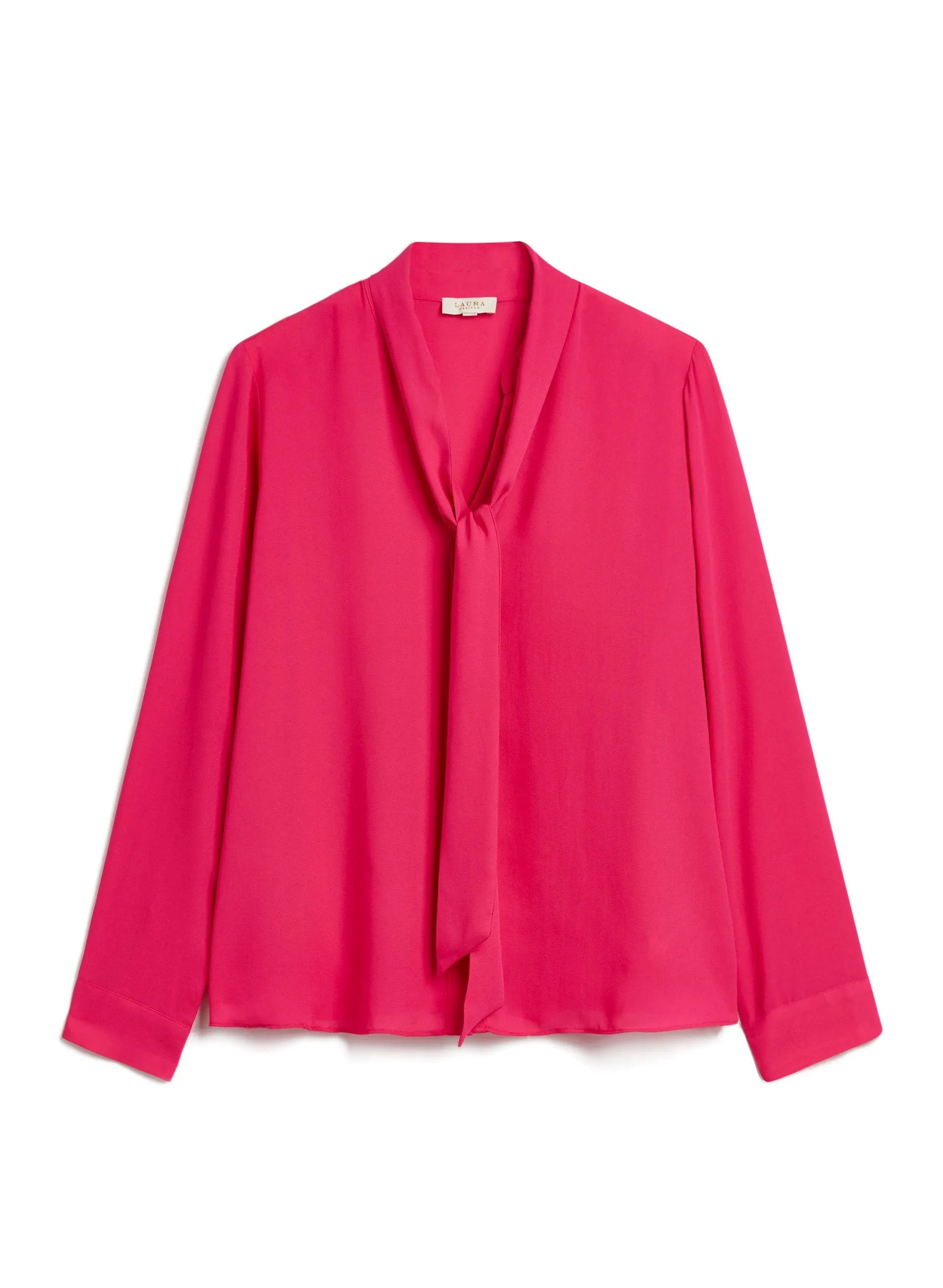 Tie Neck Button-Down Blouse sold by Laura product image thumbnail 4