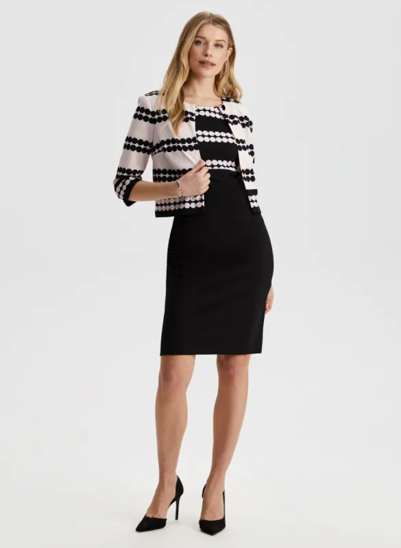 Polka Dot Dress & Jacket Set sold by Laura