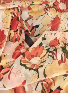Floral Print Scarf sold by Laura