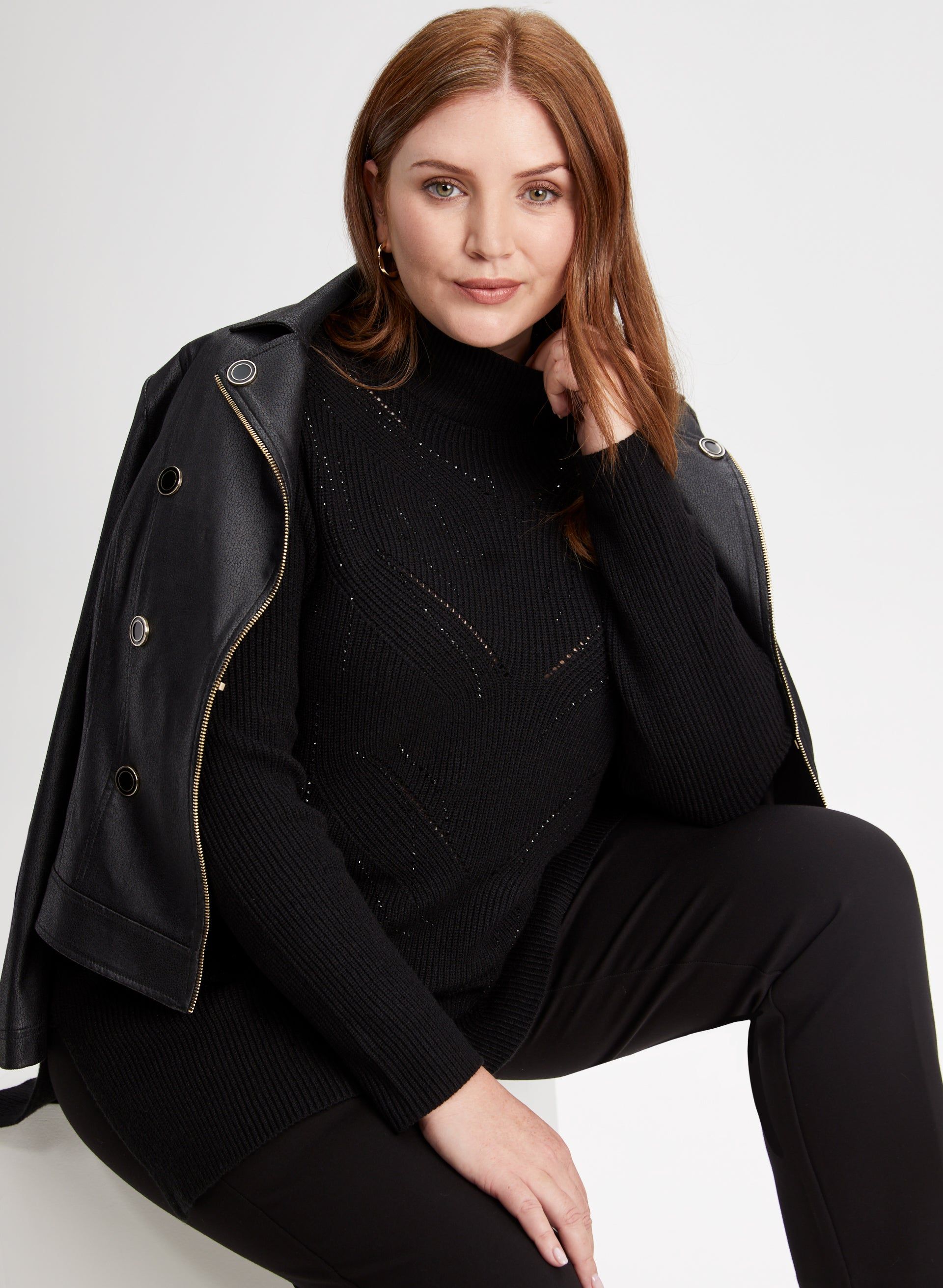 Rhinestone Detail Sweater sold by Laura product image thumbnail 5