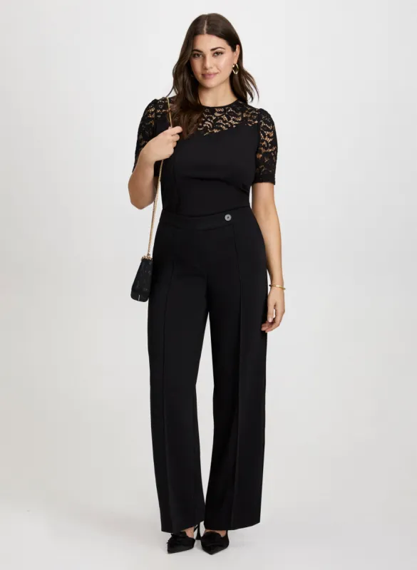 Illusion Top & Modern Fit Pants sold by Laura