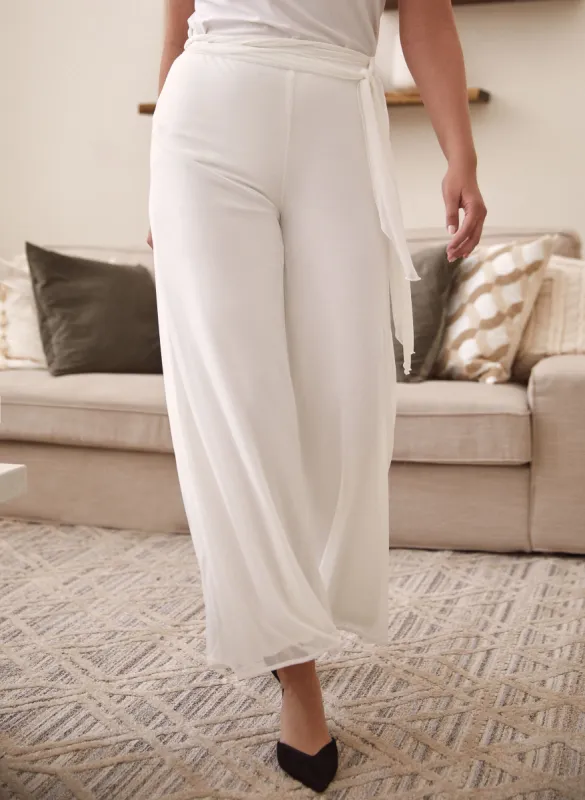 Mesh Wide Leg Pants sold by Laura