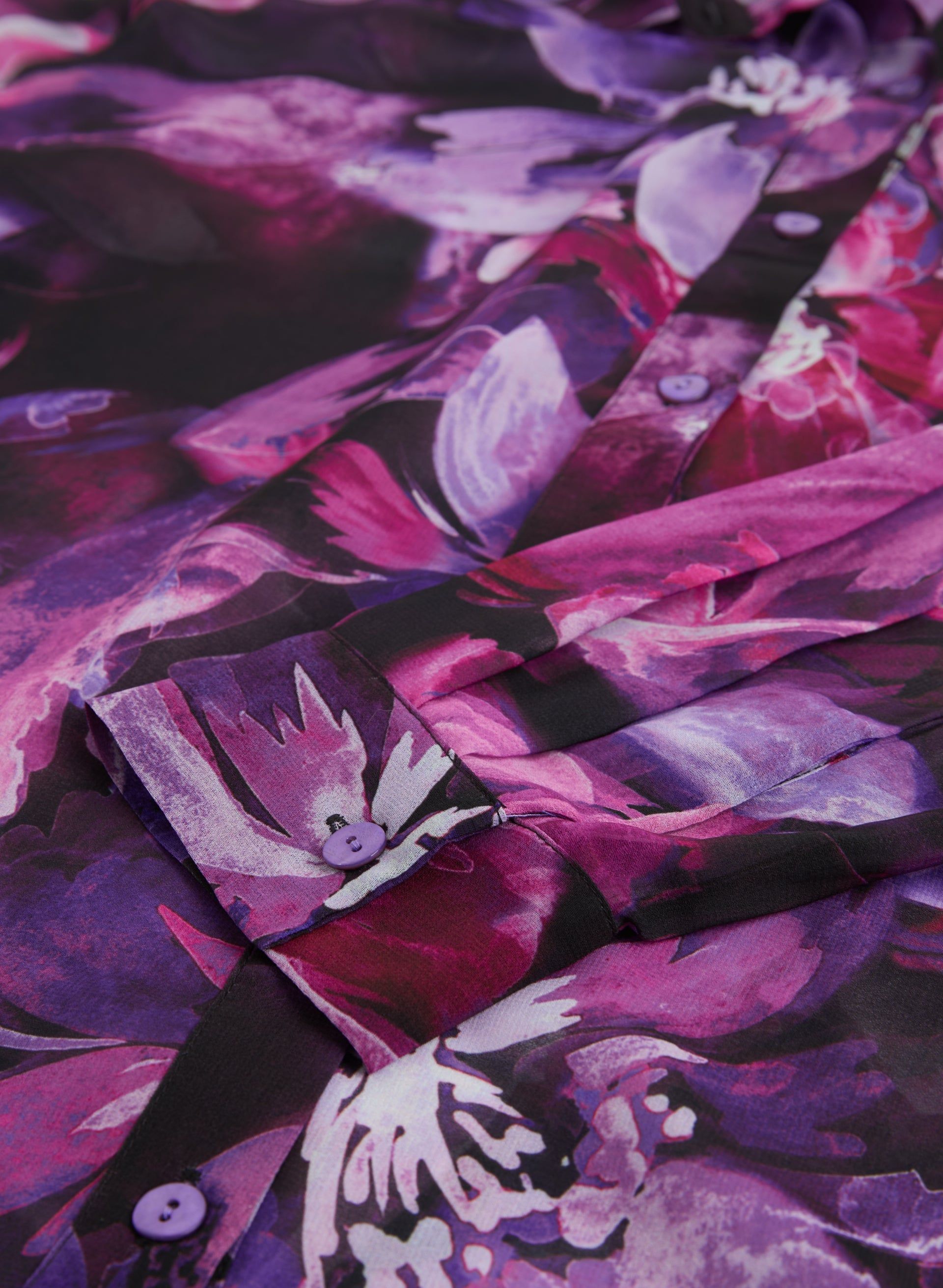 Floral Print Button-Up Blouse sold by Laura product image thumbnail 5