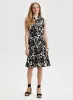 Floral Print V-Neck Dress sold by Laura