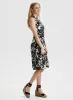 Floral Print V-Neck Dress sold by Laura