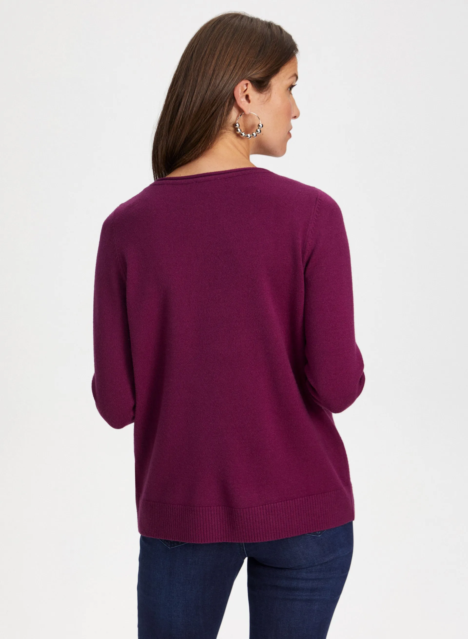 Rhinestone Detail Sweater sold by Laura product image thumbnail 4