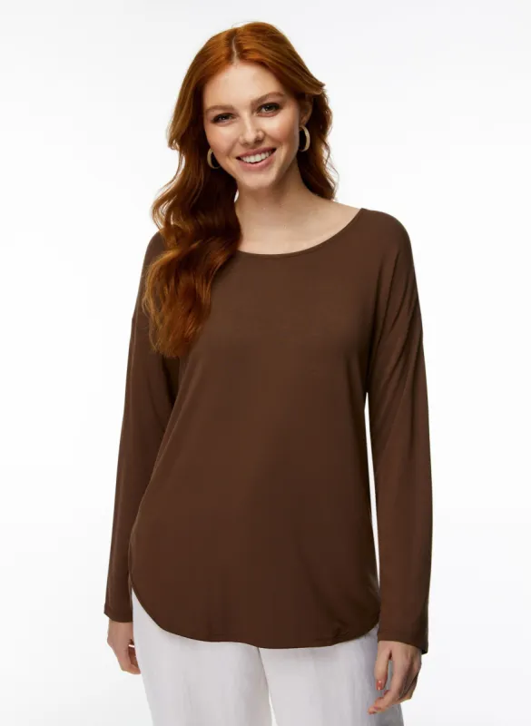 Long Sleeve Tunic Tee sold by Laura