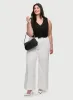 Ruffled Sleeveless Top & Flared Pull-On Pants sold by Laura