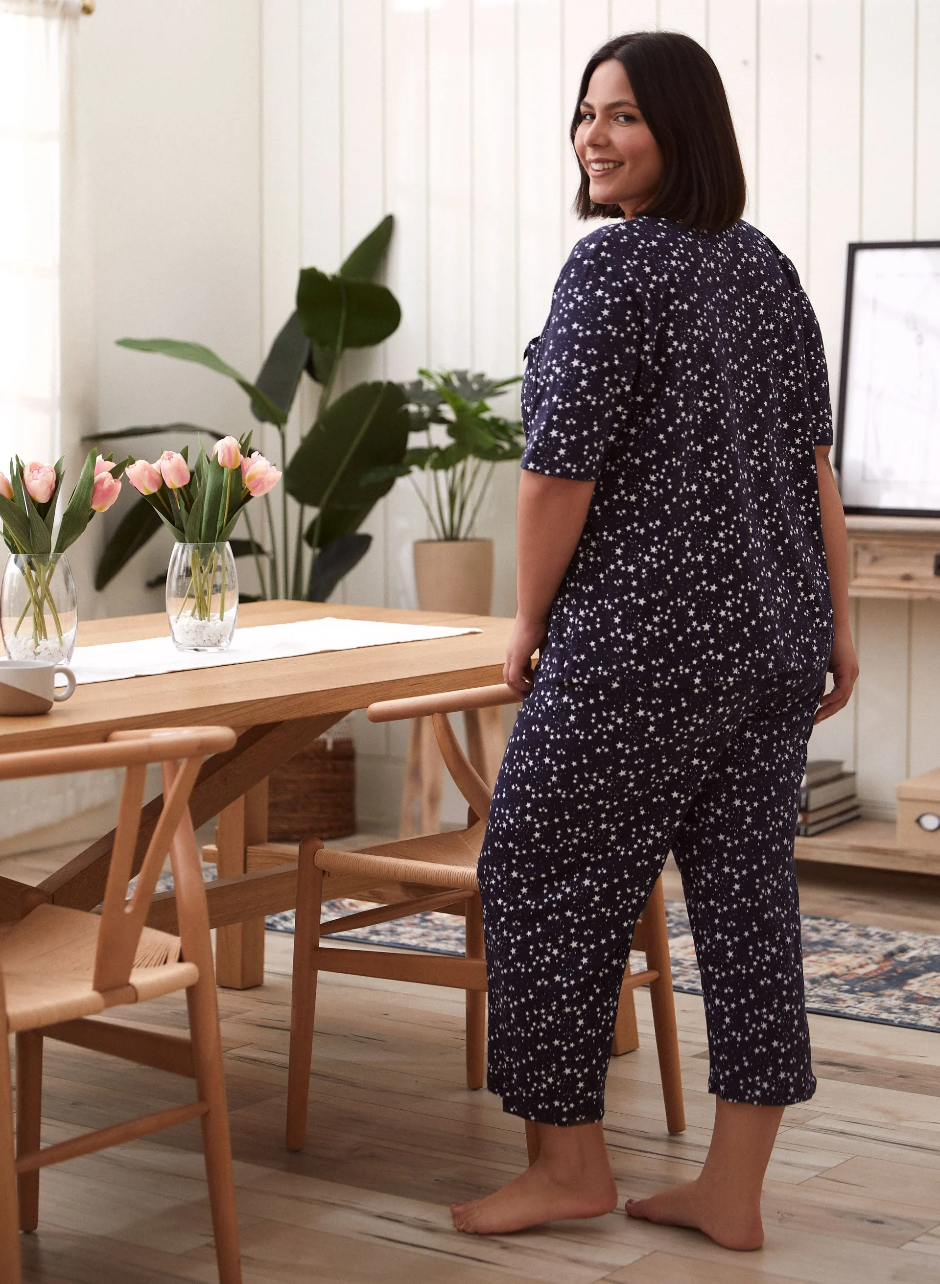 Star Print Pyjama Set sold by Laura product image thumbnail 2