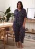 Star Print Pyjama Set sold by Laura