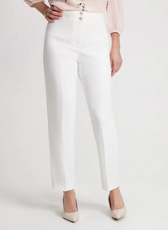 Modern Fit Straight Leg Pants sold by Laura