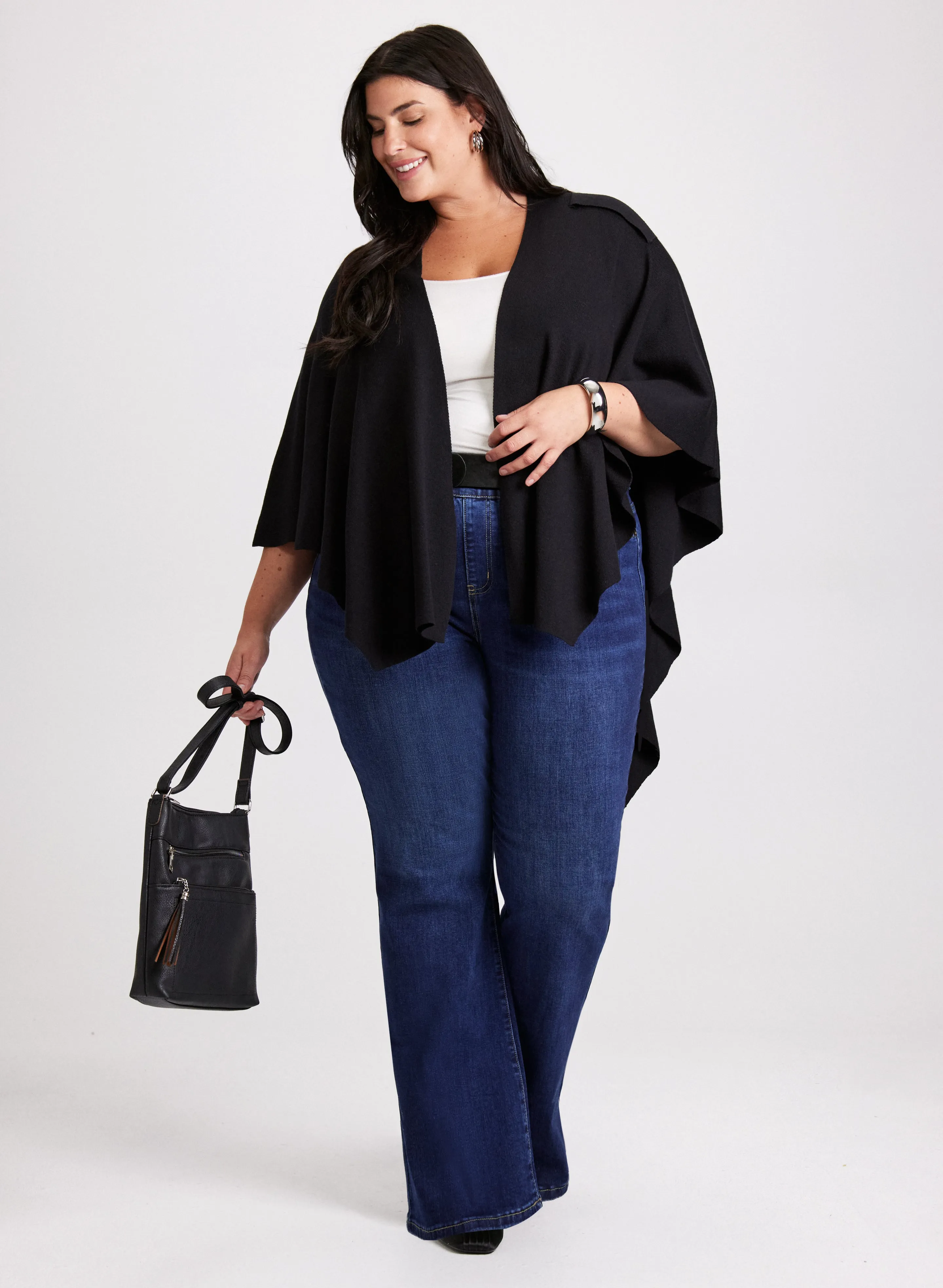 Pull-Through Detail Poncho sold by Laura product image thumbnail 5