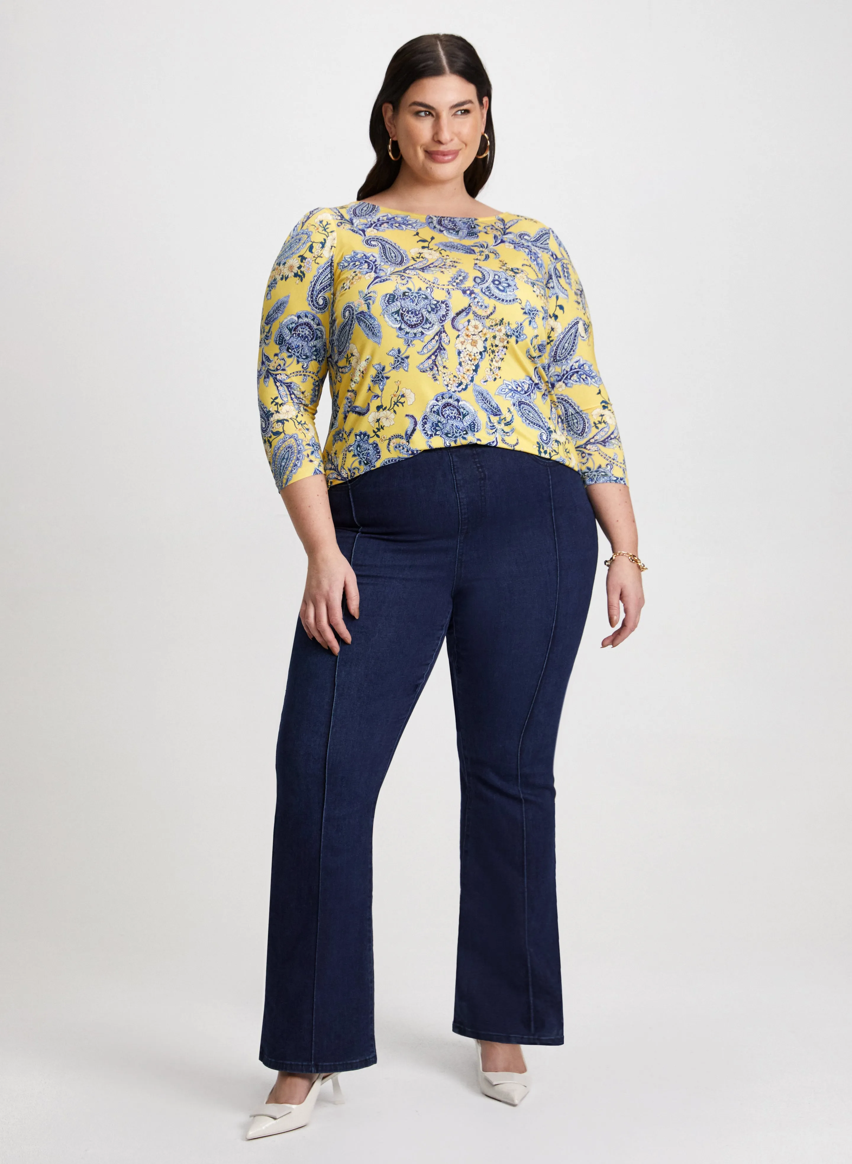 Paisley Print Tee sold by Laura product image thumbnail 3