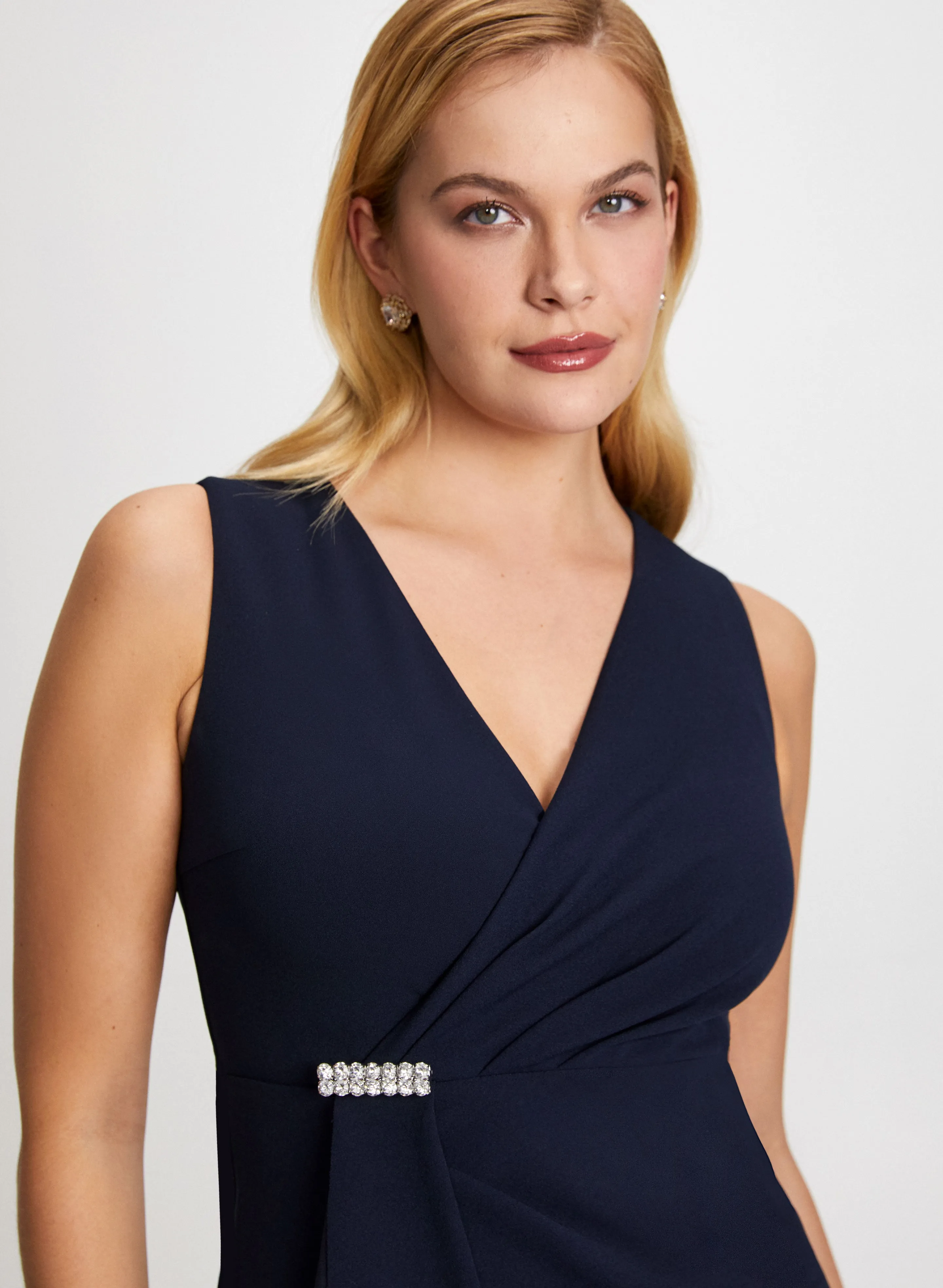 Ruffle Detail Sleeveless Dress sold by Laura product image thumbnail 4