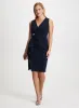 Ruffle Detail Sleeveless Dress sold by Laura