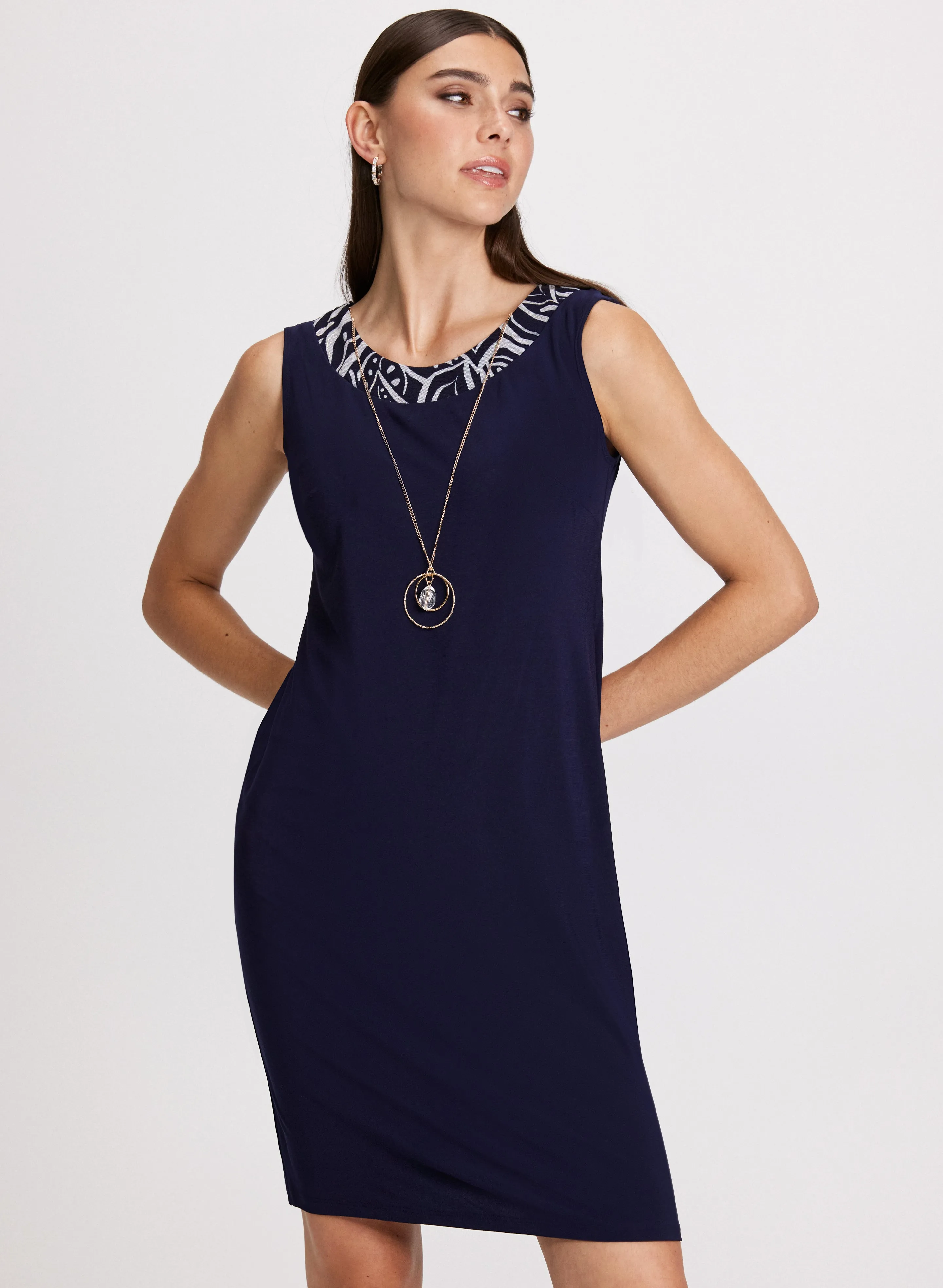 Mesh Jacket, Dress & Necklace Set sold by Laura product image thumbnail 5