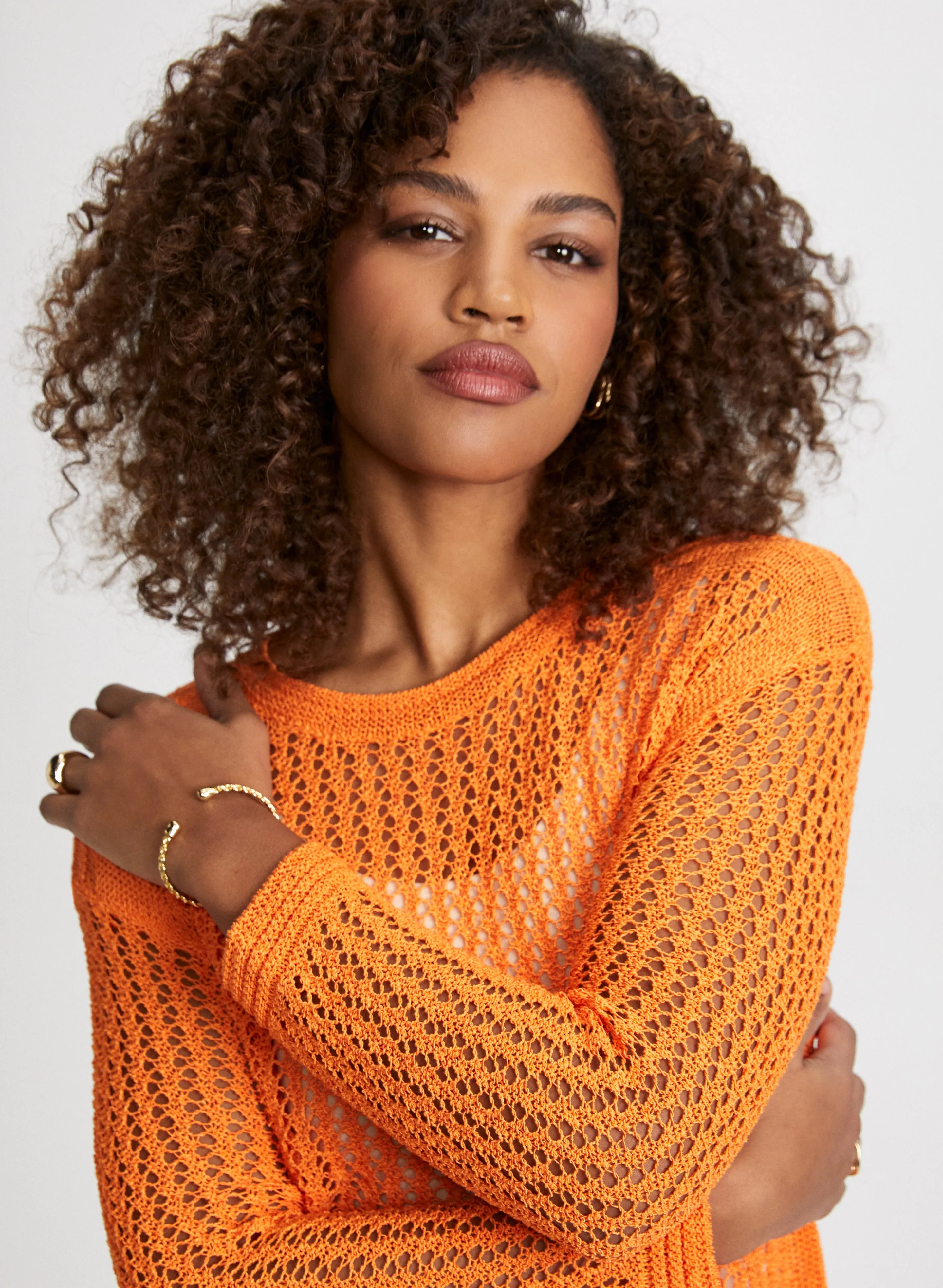 Open Stitch Sweater sold by Laura product image thumbnail 2