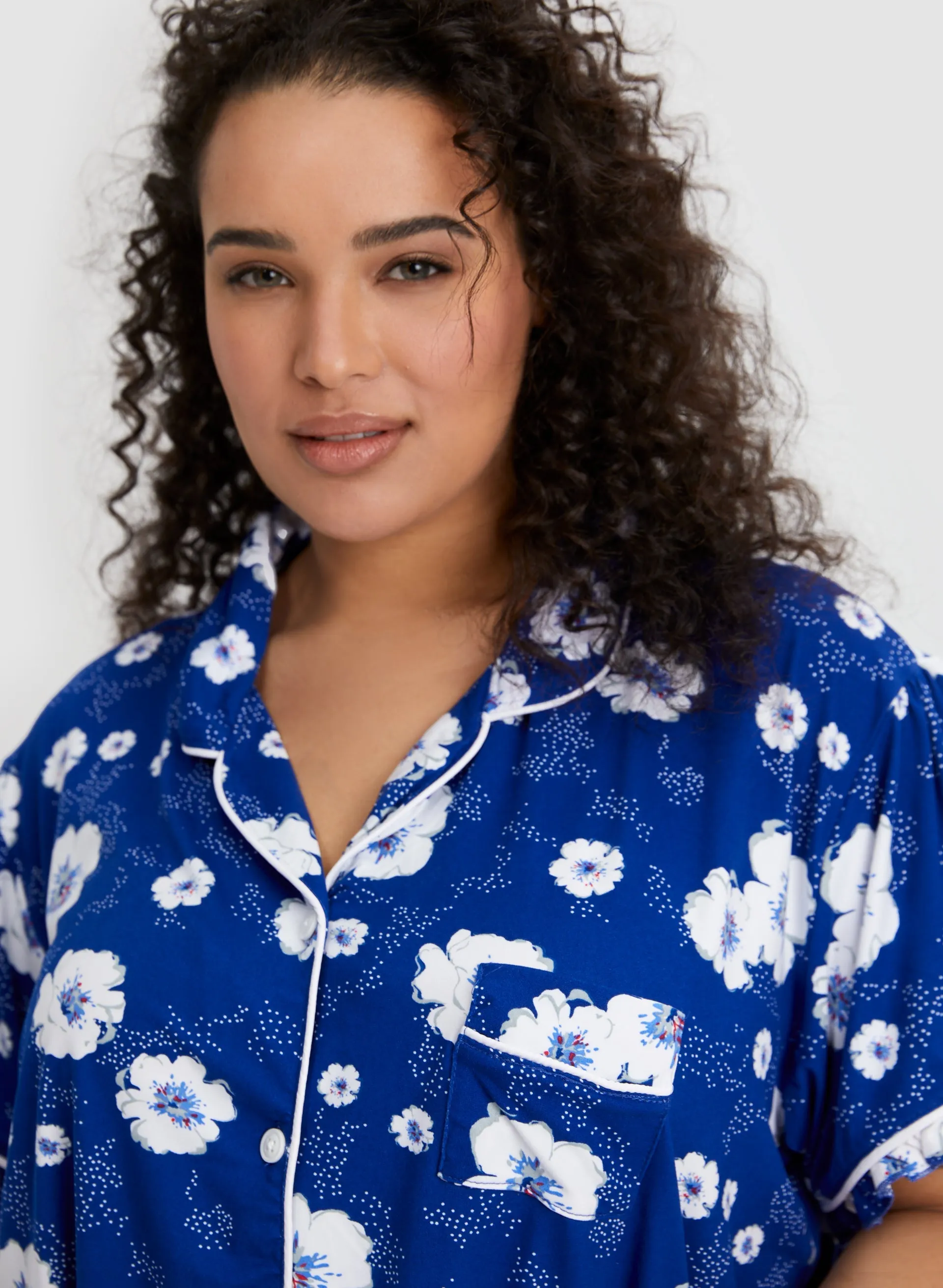 Floral Print Pyjama Set sold by Laura product image thumbnail 4