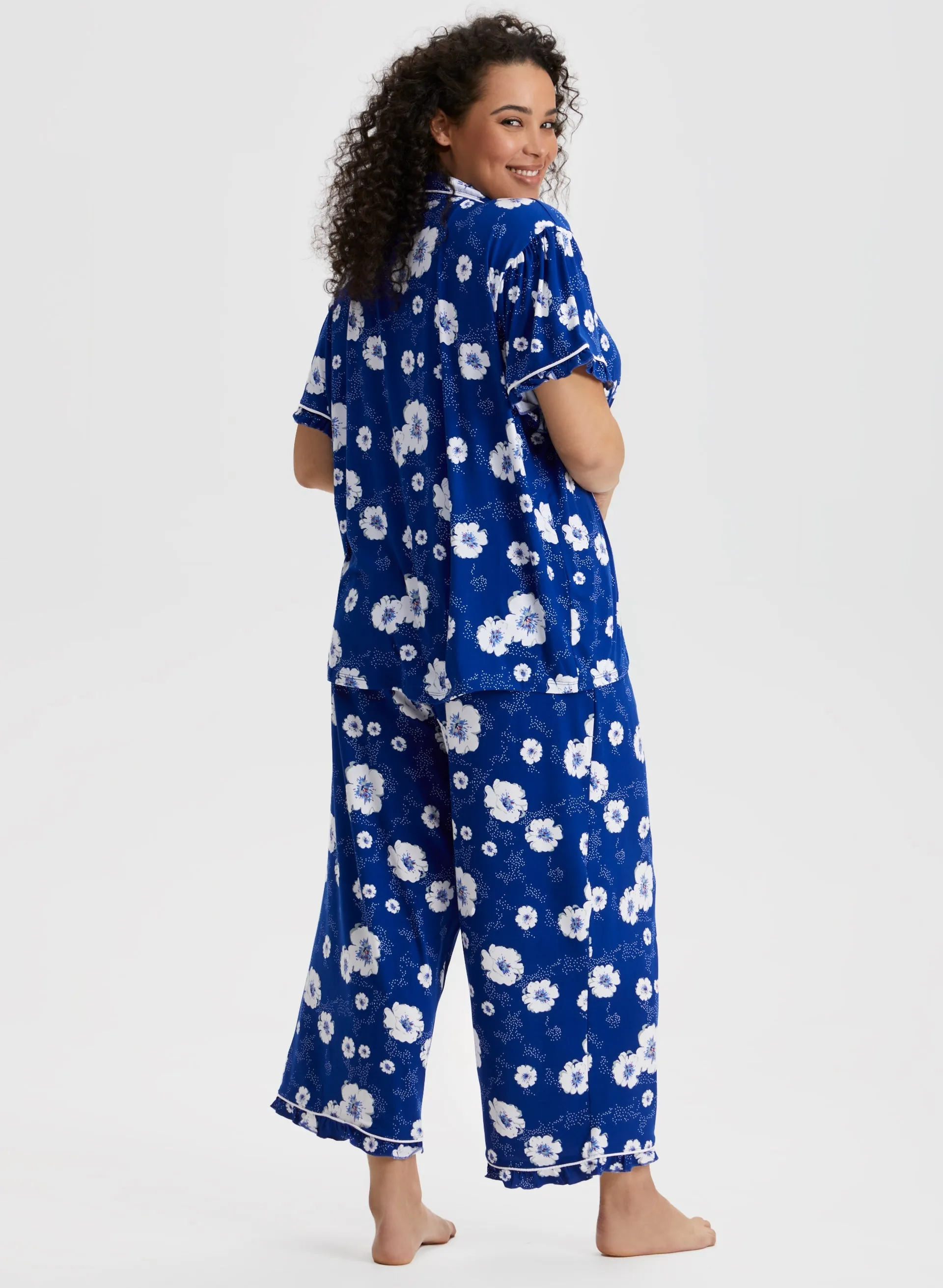 Floral Print Pyjama Set sold by Laura product image thumbnail 2