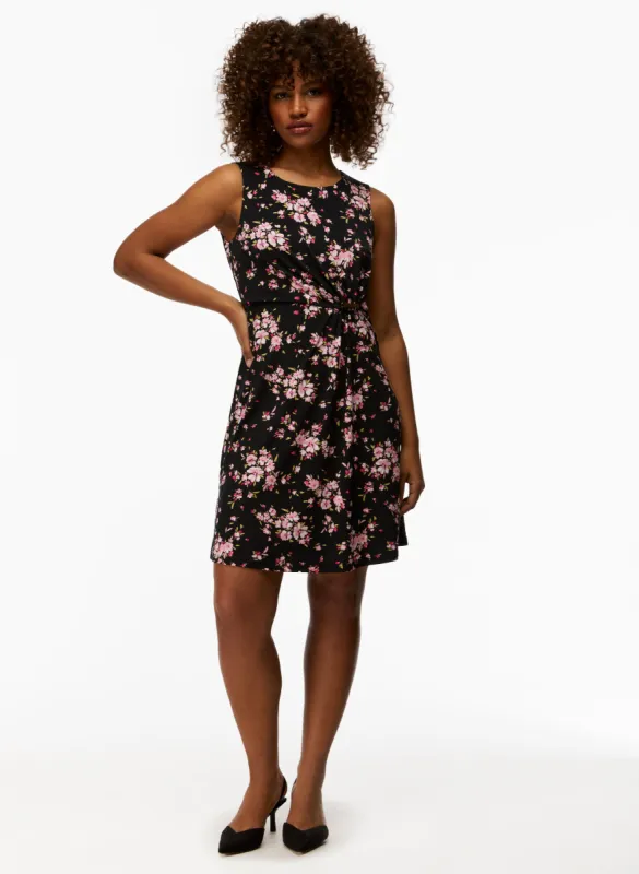 Floral Print Waist Detail Dress sold by Laura