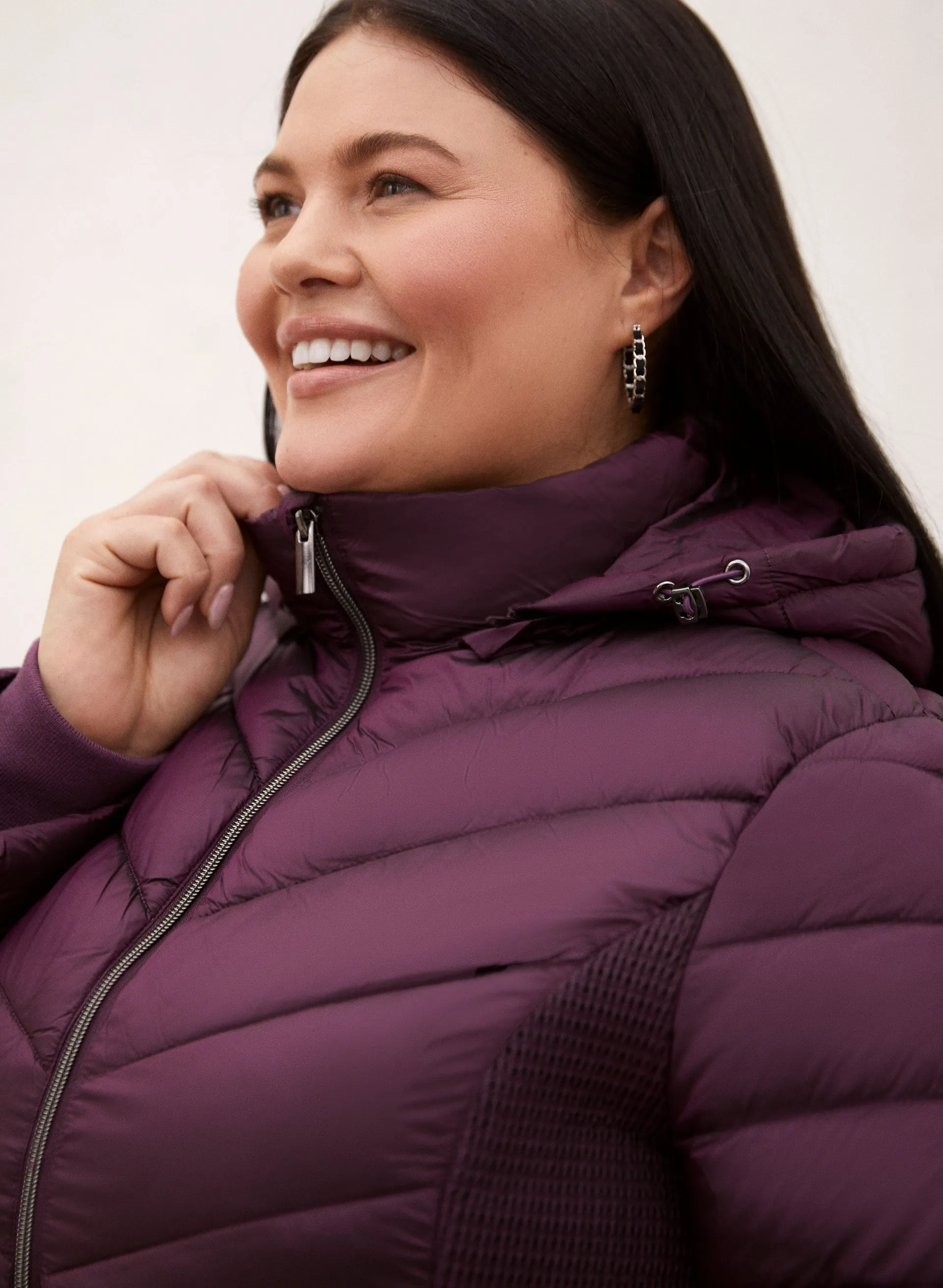 Quilted Vegan Down Coat sold by Laura product image thumbnail 4