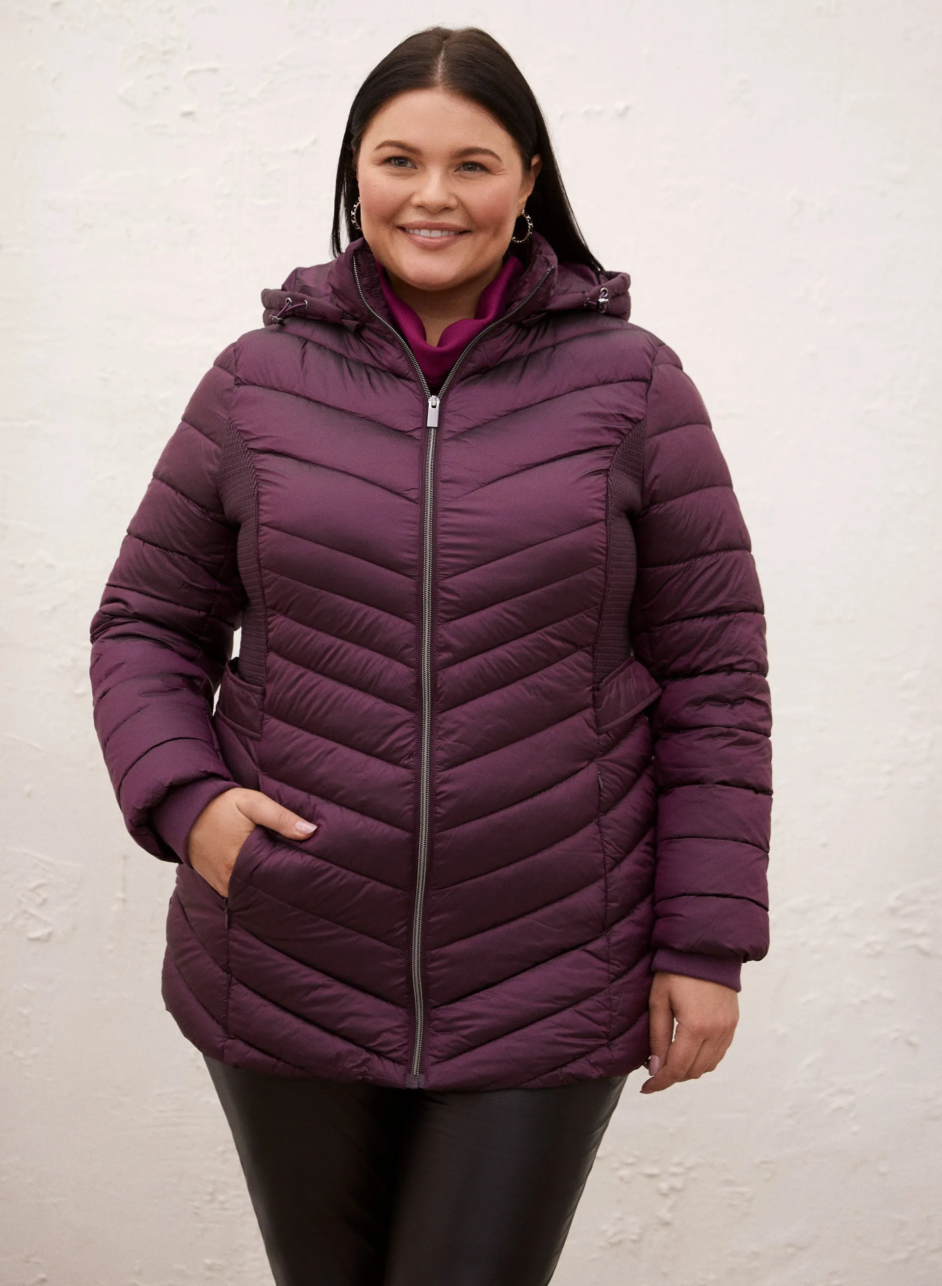 Quilted Vegan Down Coat sold by Laura