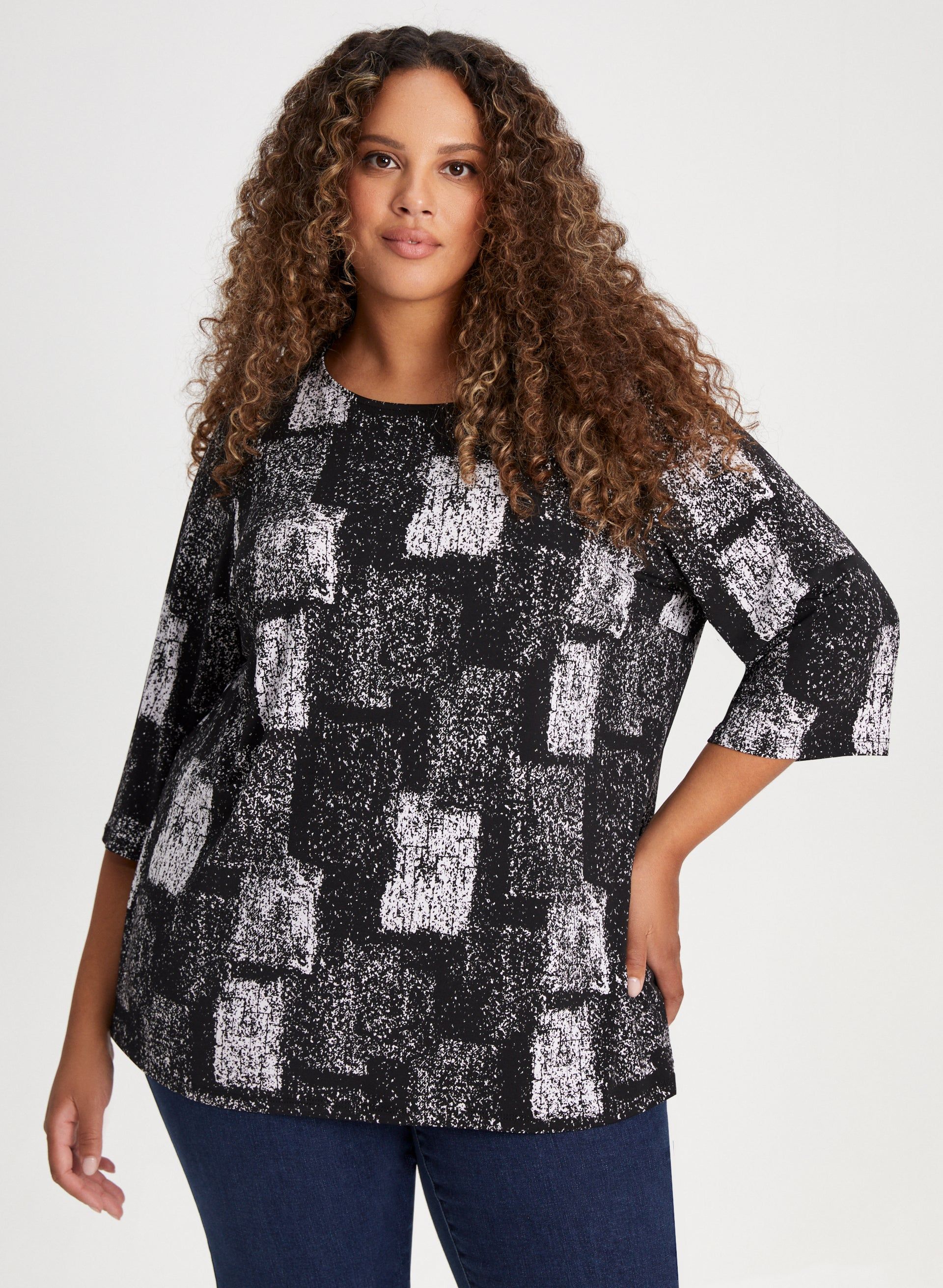Abstract Print Top sold by Laura product image thumbnail 5