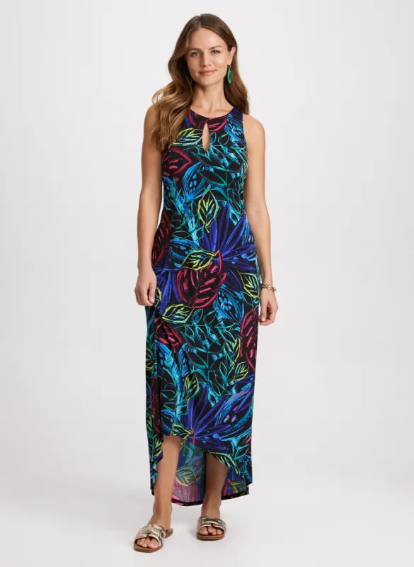 Tropical Print Maxi Dress sold by Laura