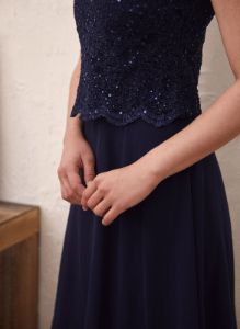 Sequin Lace Fit & Flare Dress sold by Laura