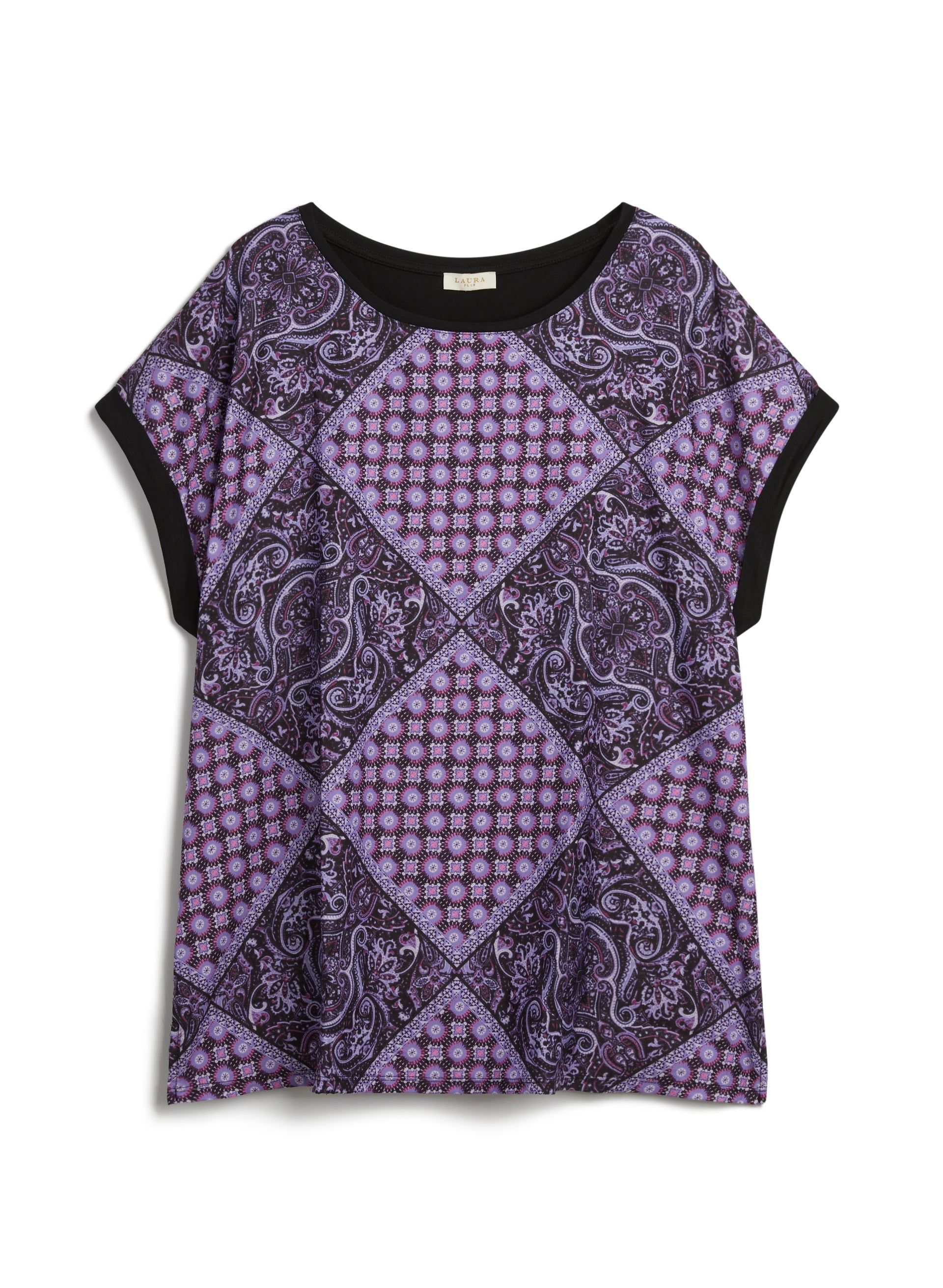 Patchwork Print Tee sold by Laura product image thumbnail 5
