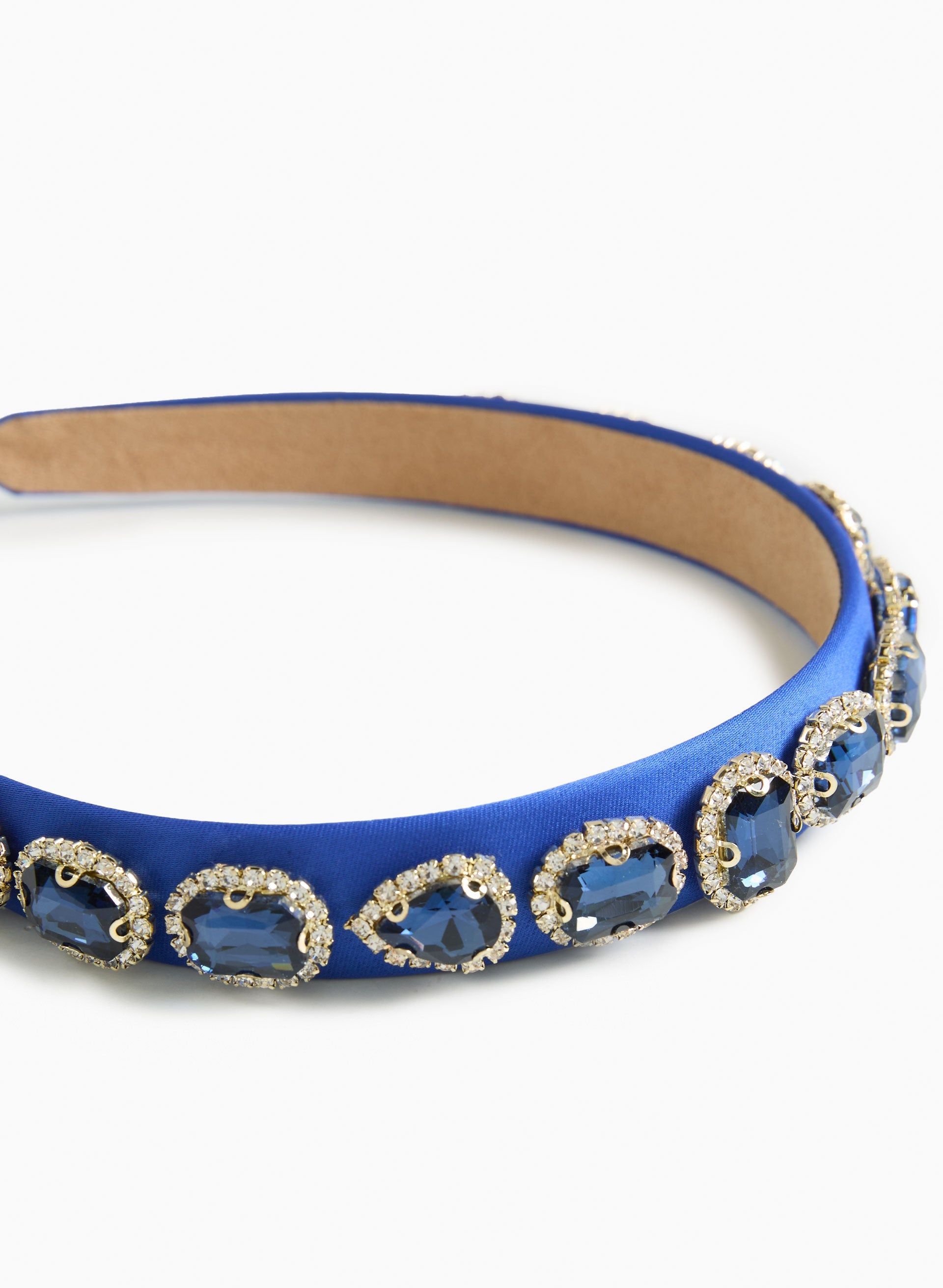 Crystals & Satin Headband sold by Laura product image thumbnail 2