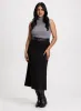 Sleeveless Knit Turtleneck & A-Line Skirt sold by Laura