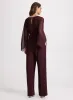 Long Sleeve Crepe Jumpsuit sold by Laura