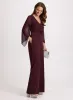 Long Sleeve Crepe Jumpsuit sold by Laura