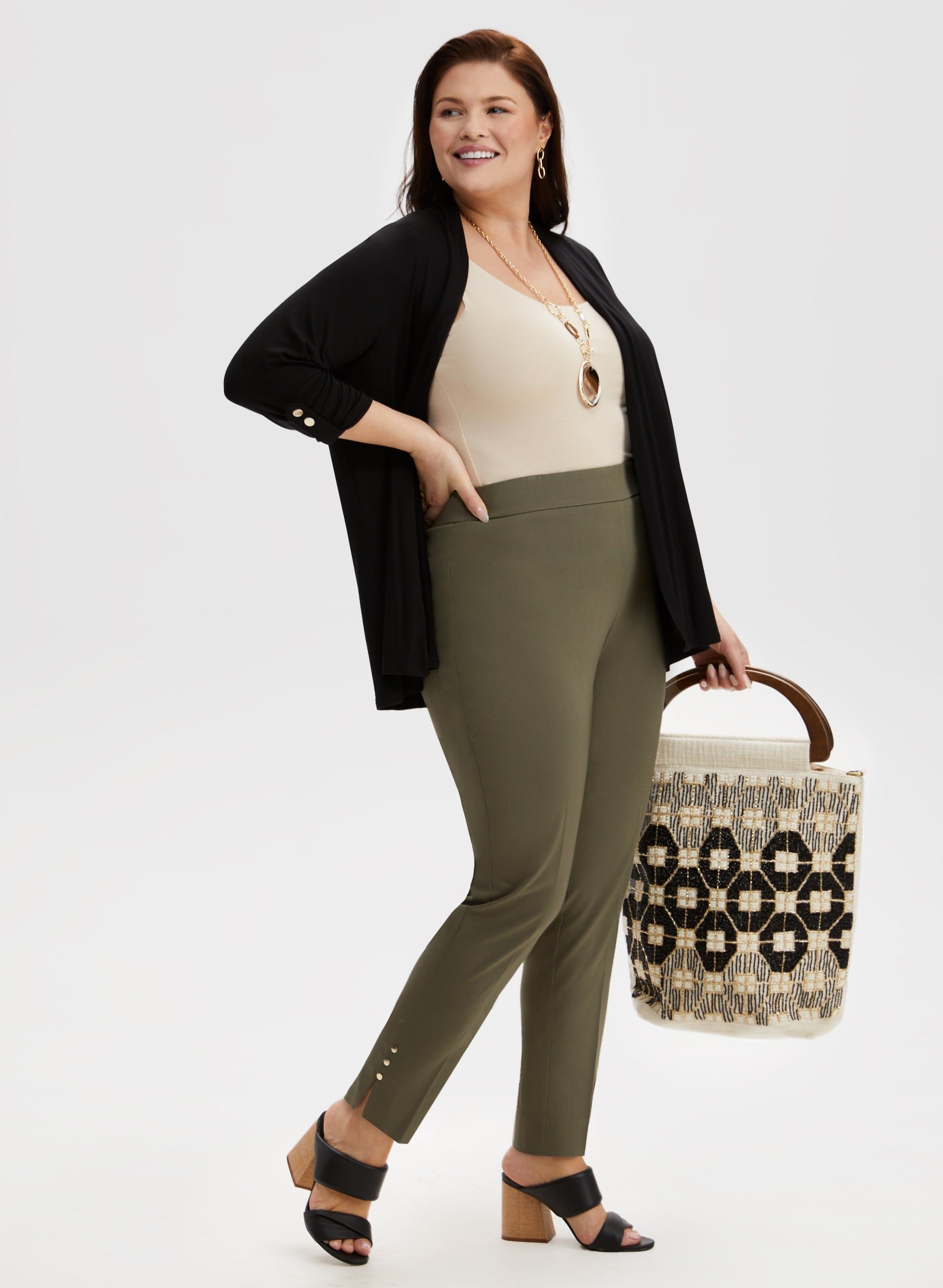 Slim Leg Pull-On Pants sold by Laura product image thumbnail 5