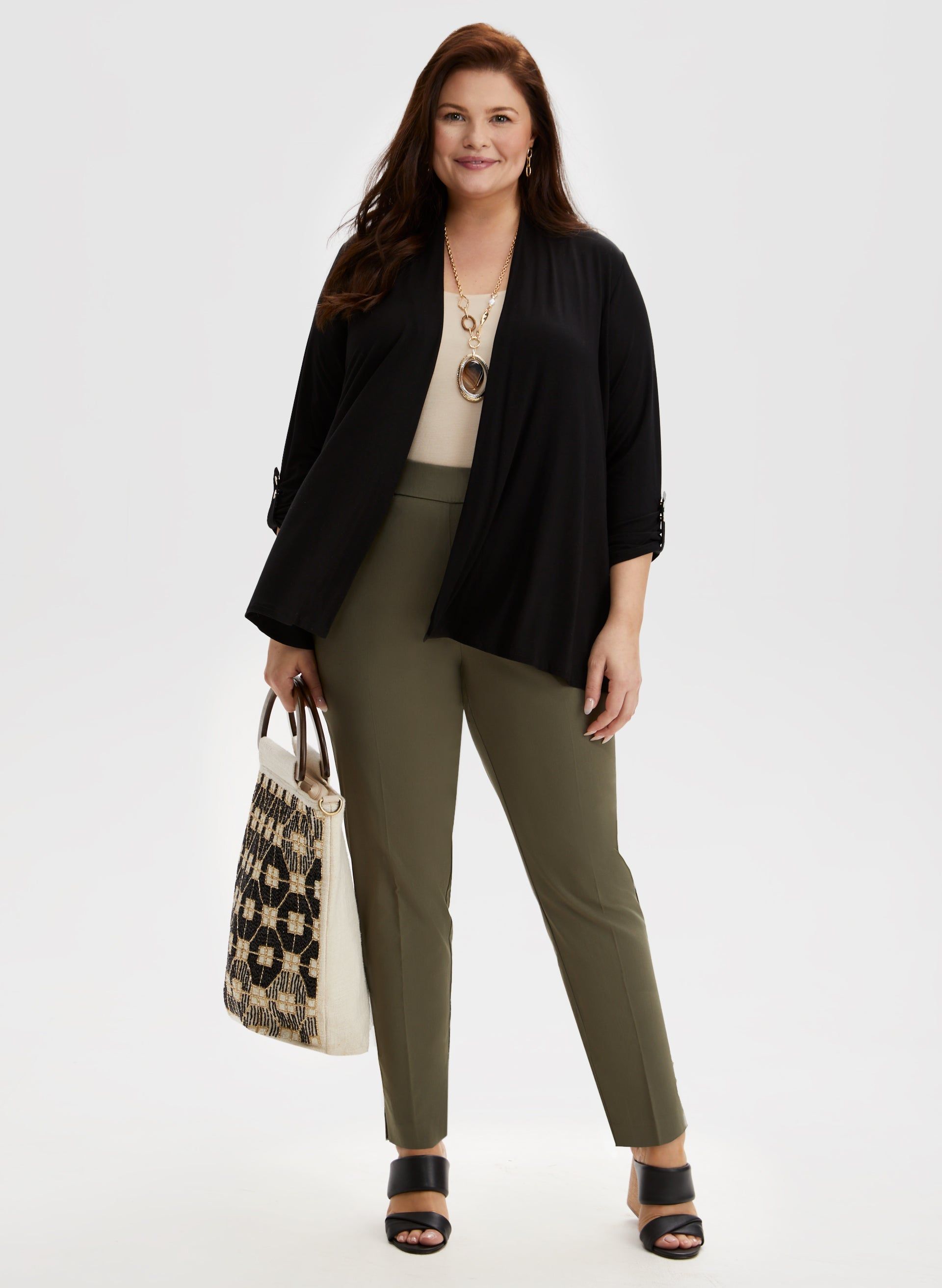 Slim Leg Pull-On Pants sold by Laura product image thumbnail 3