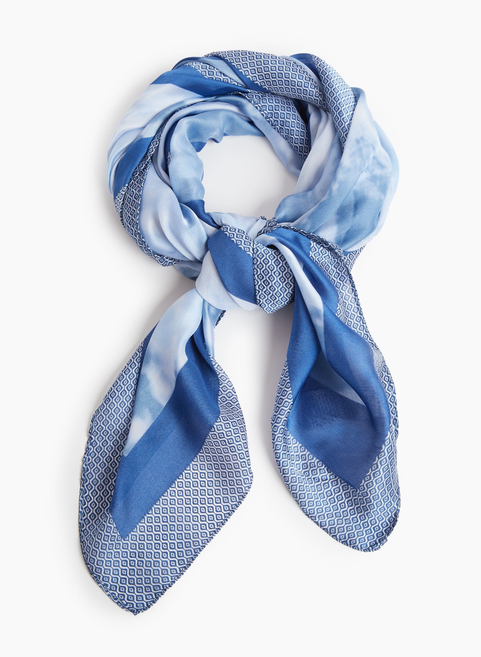 Sky Print Scarf sold by Laura