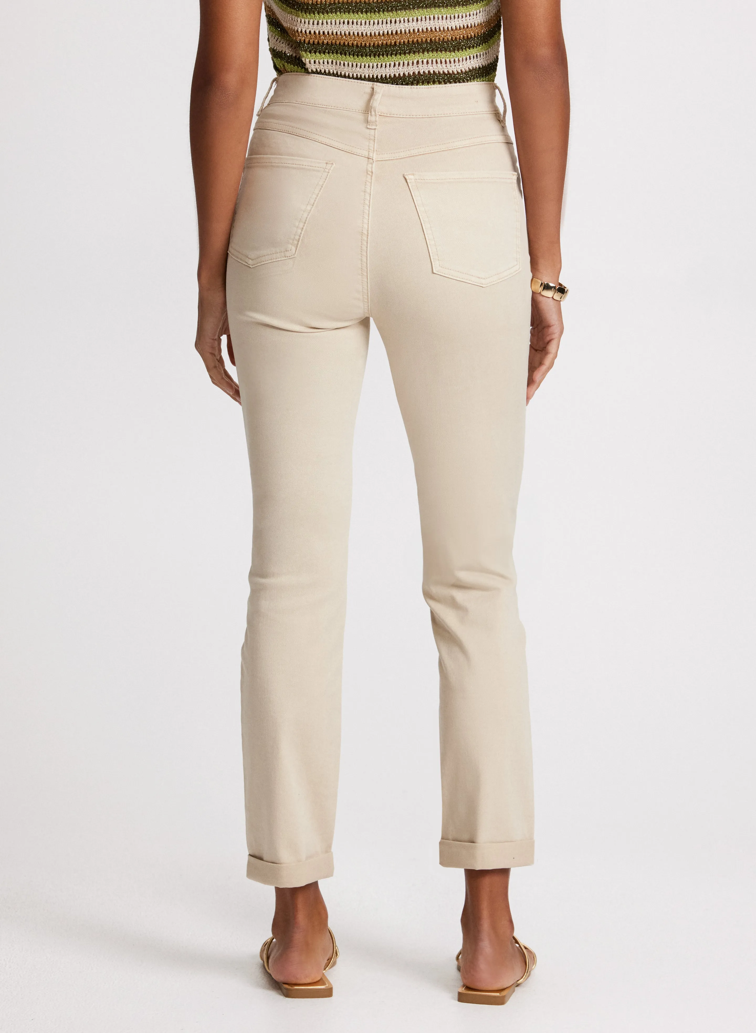Slim Leg Cropped Pants sold by Laura product image thumbnail 2