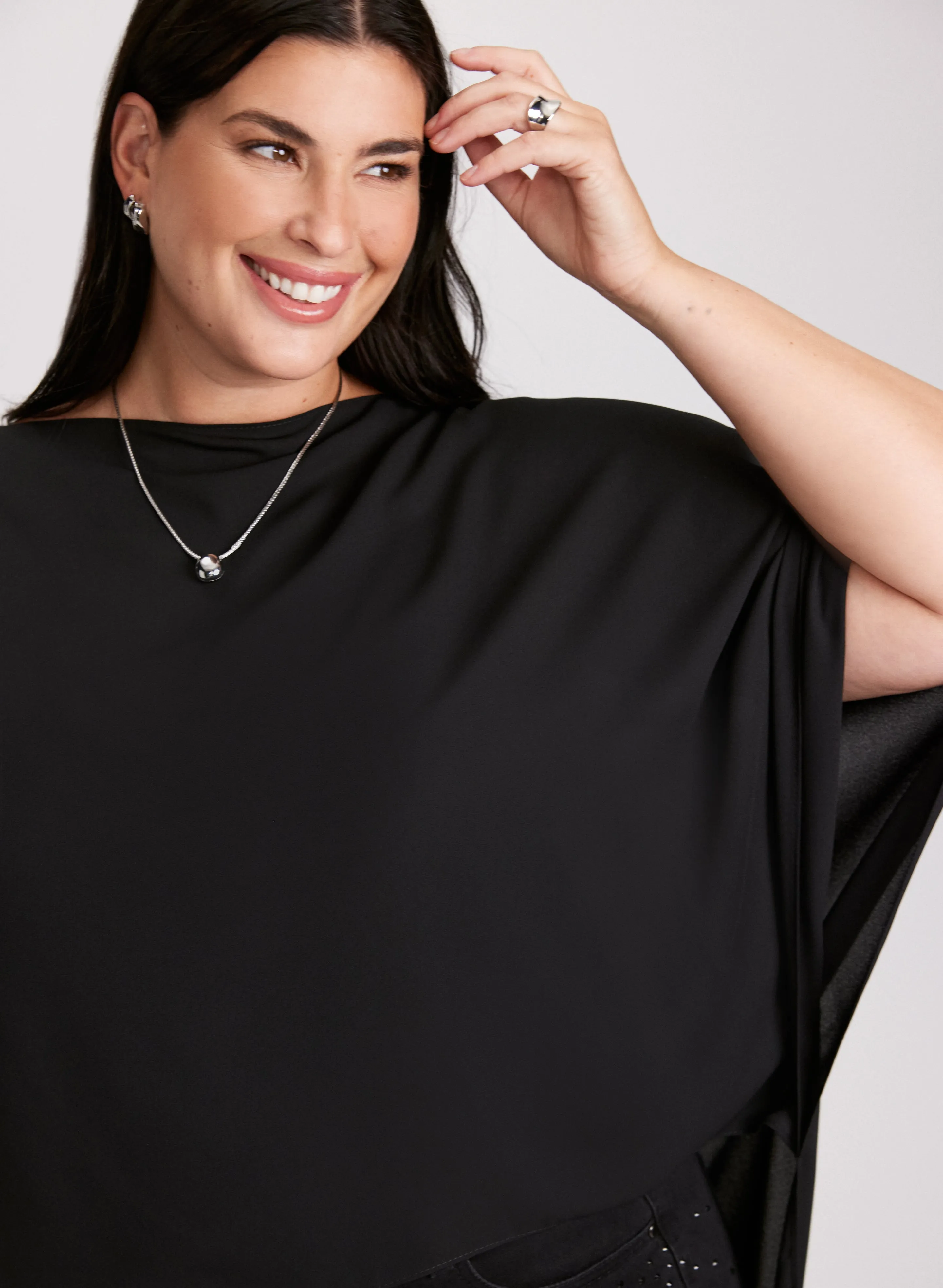 Joseph Ribkoff - High-Low Hem Blouse sold by Laura product image thumbnail 5